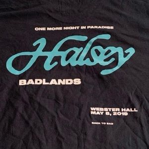 Halsey Badlands Anniversary Webster Hall Shirt